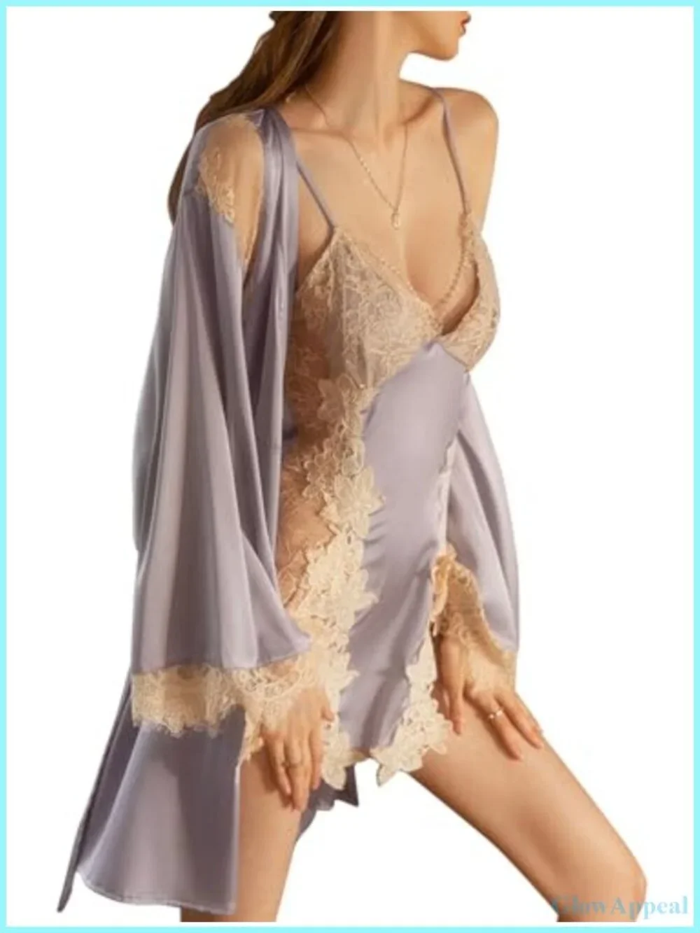 Sexy Lingerie Dress Velvet Lace Vintage Sheer Babydoll Negligee Sleeveless